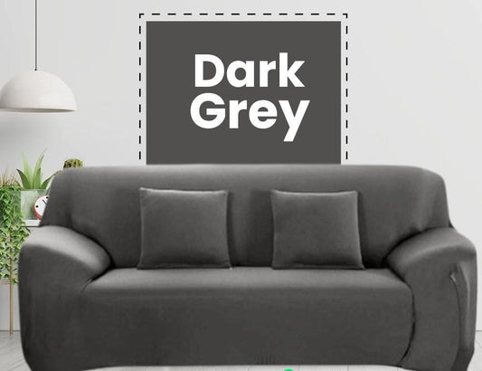 Jersey Sofa Cover - Dark Grey