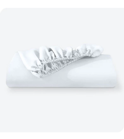 Jersey Bed Fitted Sheet - White